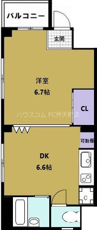 SKK夕凪マンションの間取り