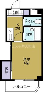 ハーモニー弁天の間取り