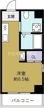 JJコート市岡の間取り