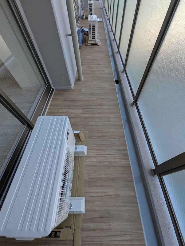 12/19 バルコニー