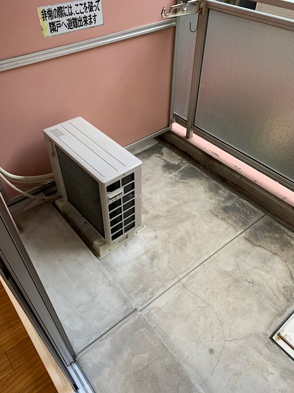 10/22 バルコニー