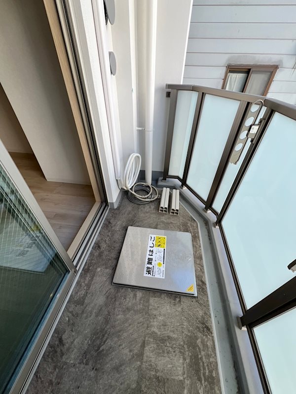 12/23 バルコニー