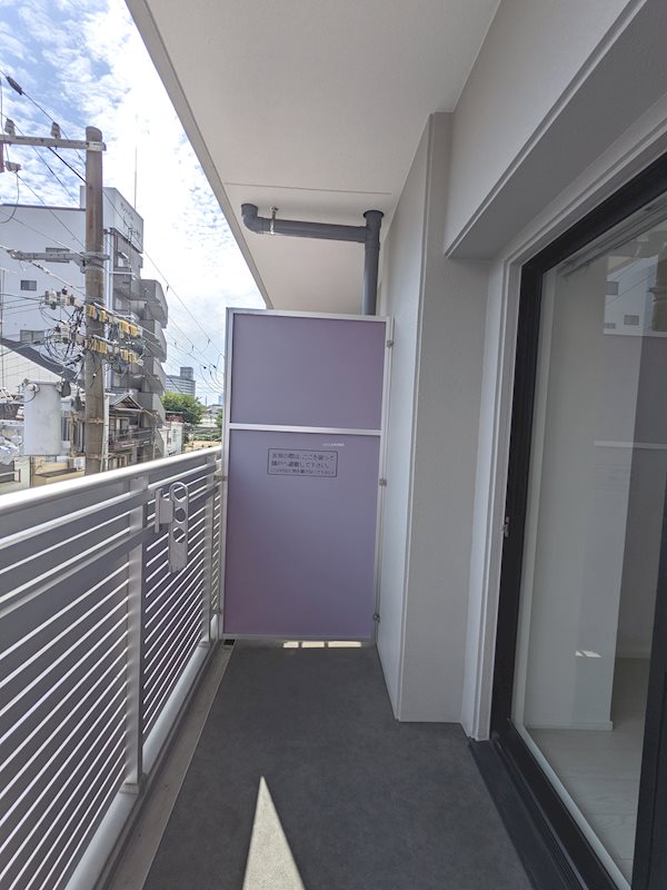 12/29 バルコニー