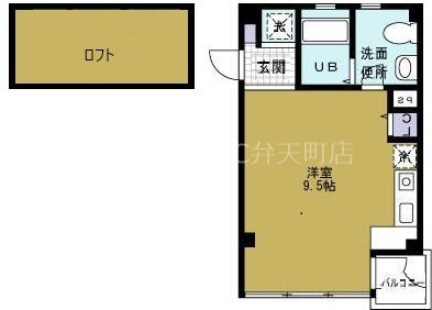 セレブコート朝潮橋の間取り