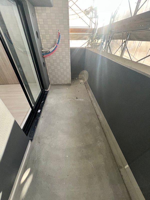 12/24 バルコニー