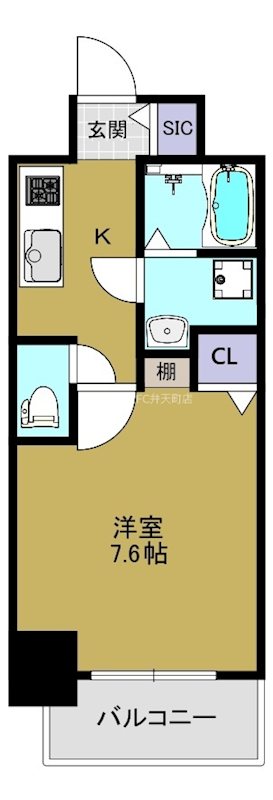 ベイサイドパークOSAKAノースレジデンシスの間取り