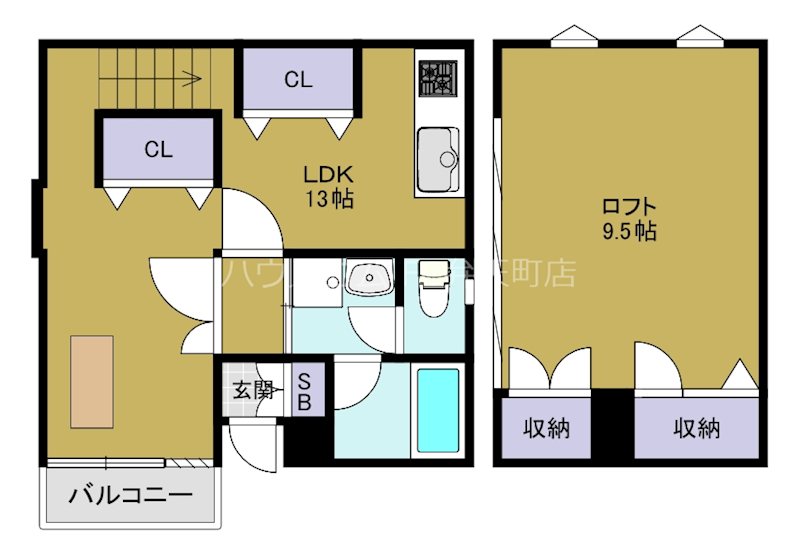 カーサアトレの間取り