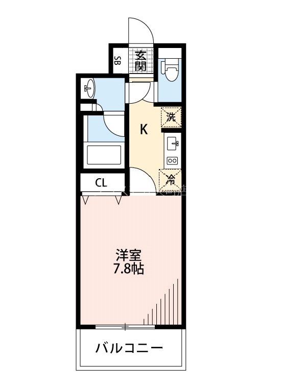 LaDouceur九条の間取り