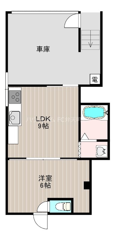 船田マンションの間取り