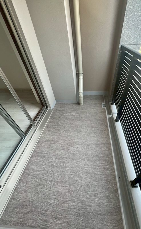 12/24 バルコニー