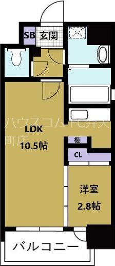 グランフェリーチェ・ナインの間取り