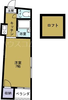 ボンジュールビルの間取り