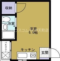 エヴ夕凪の間取り