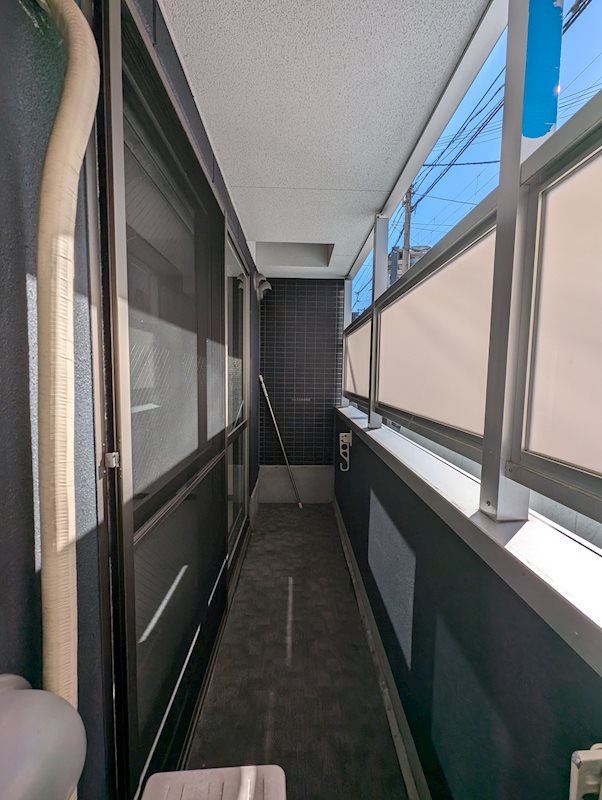 12/22 バルコニー