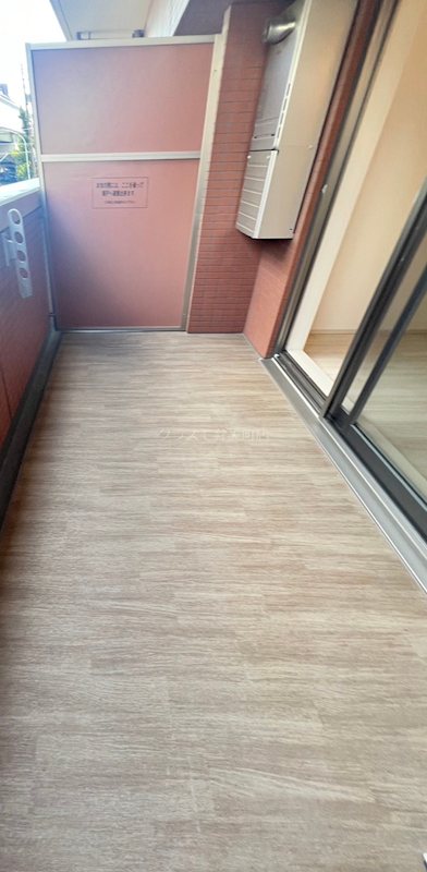 11/28 バルコニー