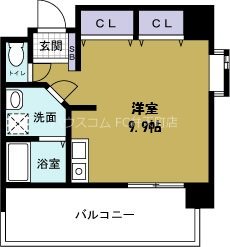 アスリート本町リバーウエストの間取り