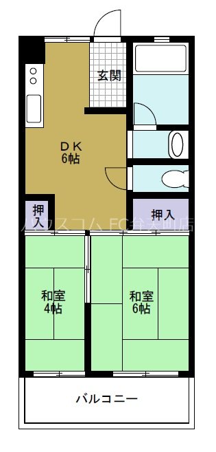 宮本マンションの間取り