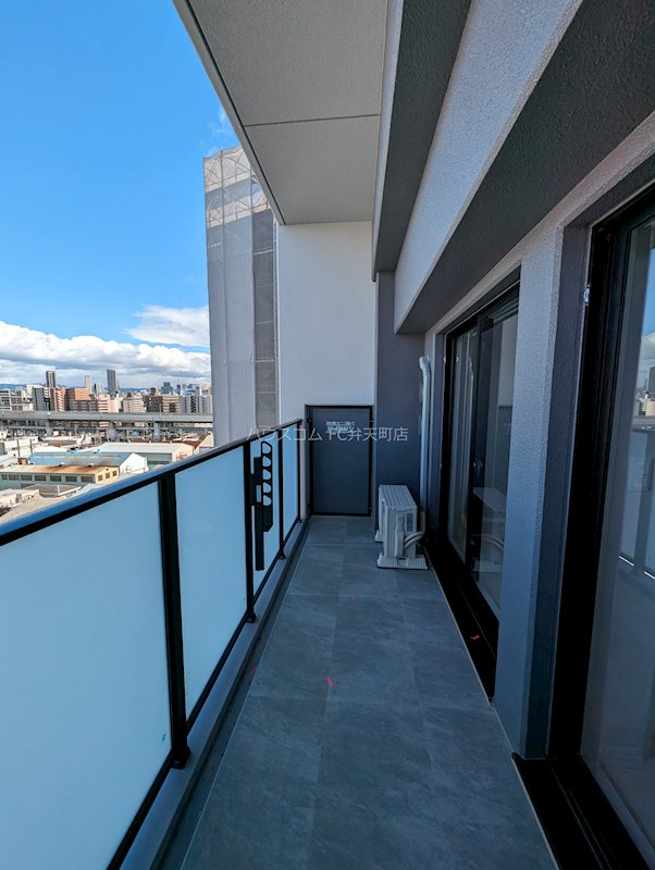 12/28 バルコニー