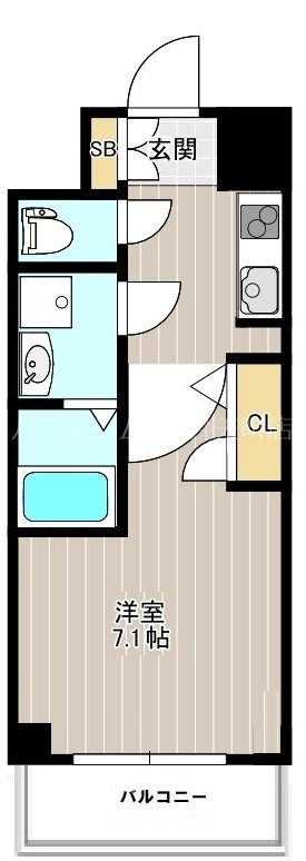 S-RESIDENCE大阪九条Northの間取り