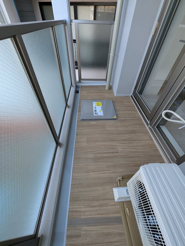 12/19 バルコニー