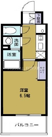 プレサンス朝潮橋ベイ・ブリーズの間取り