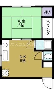 ベルハイツIの間取り