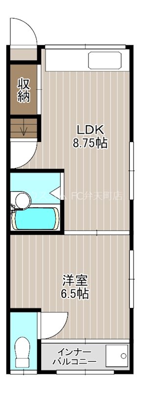 弁天テラスの間取り