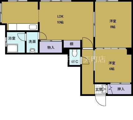 喜馬ビルの間取り