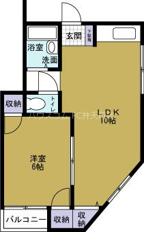 グラントピア尾上の間取り