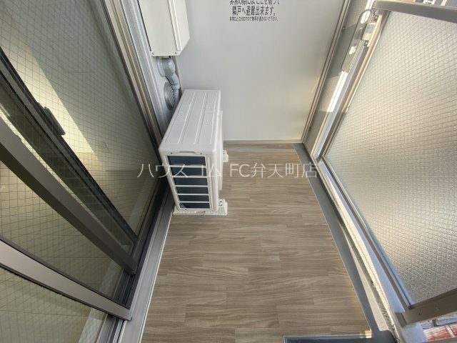 12/25 バルコニー