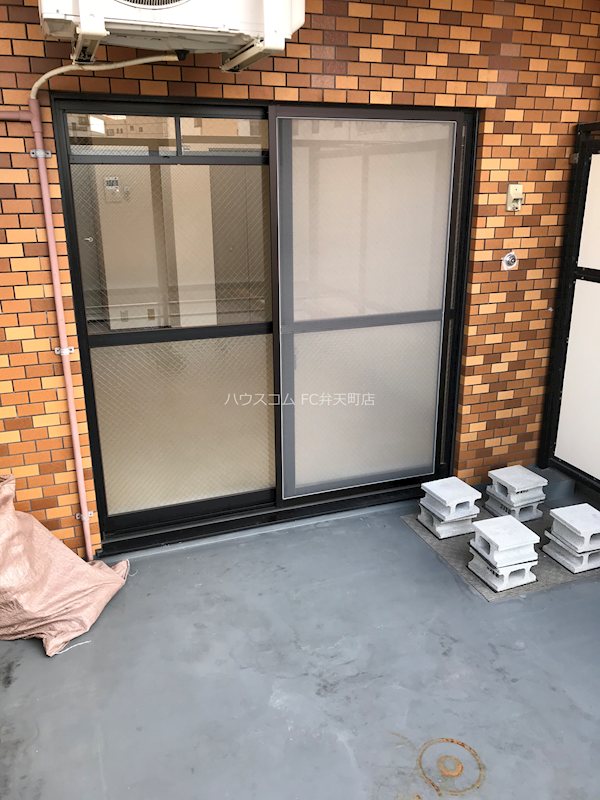 12/25 バルコニー