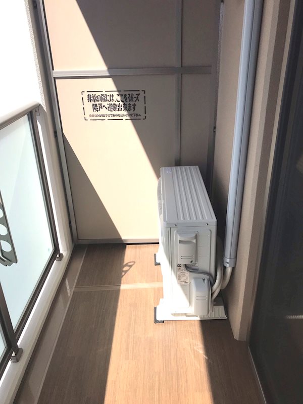 10/22 バルコニー