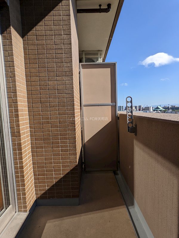 12/28 バルコニー