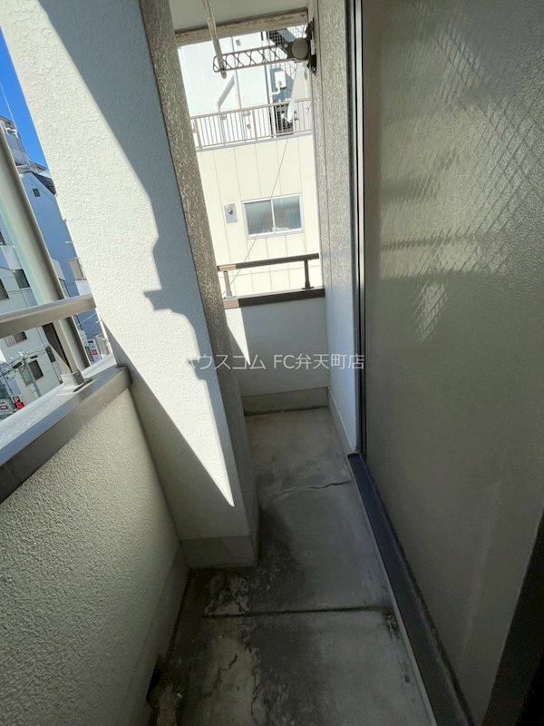 12/25 バルコニー