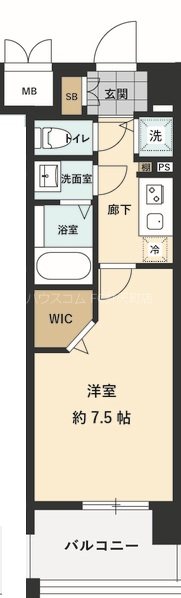 Miragepalace Lotus Lifeの間取り