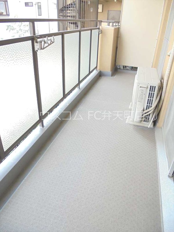 12/18 バルコニー