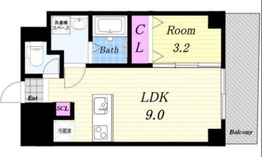 La Bentenの間取り