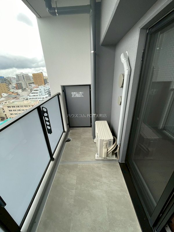 12/25 バルコニー