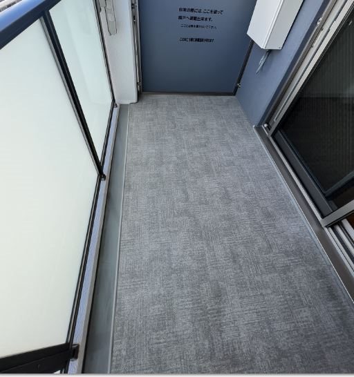 12/25 バルコニー