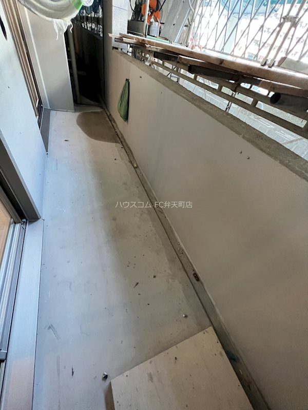 12/26 バルコニー