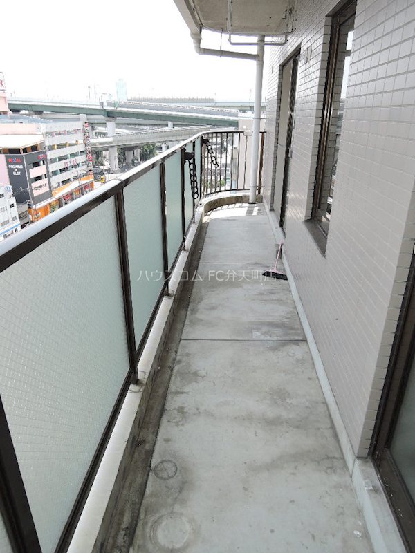 12/27 バルコニー