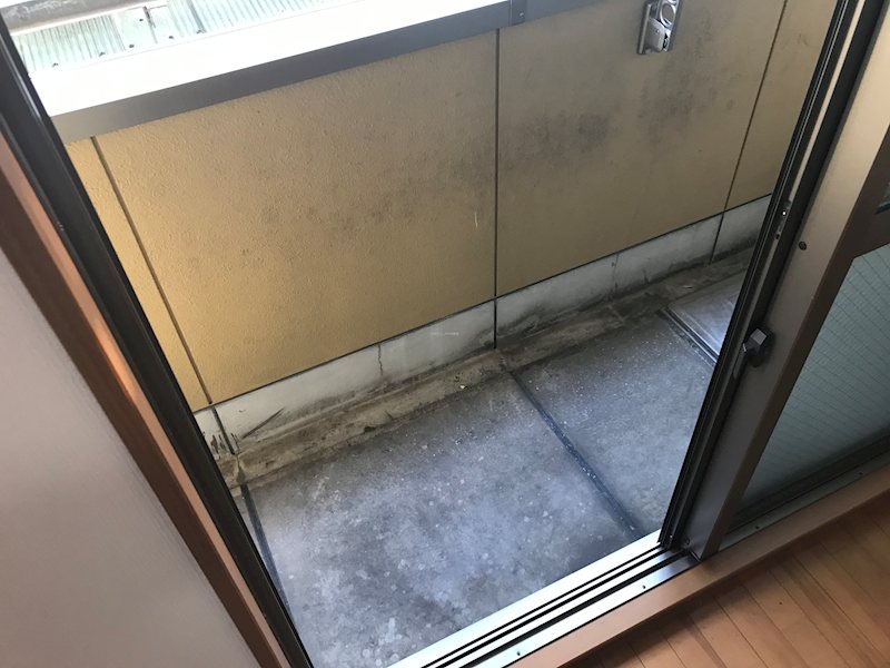 12/20 バルコニー