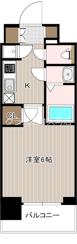 レジュールアッシュアーバンフローの間取り