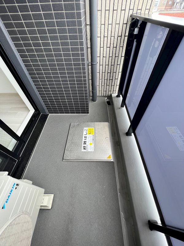 12/24 バルコニー