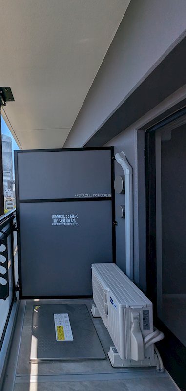 12/17 バルコニー