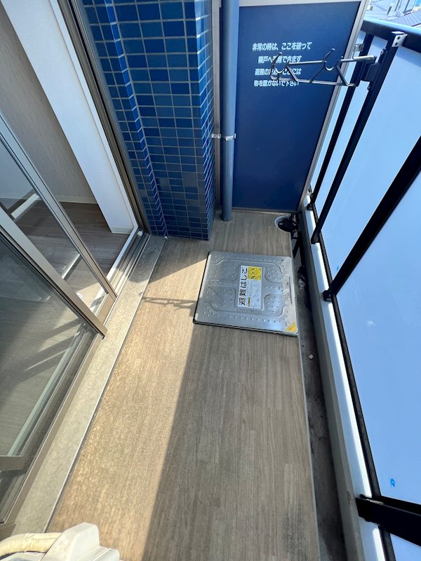 12/27 バルコニー