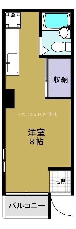 ノーブルハイム高尾の間取り