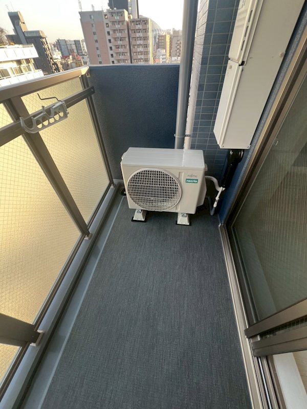 12/27 バルコニー