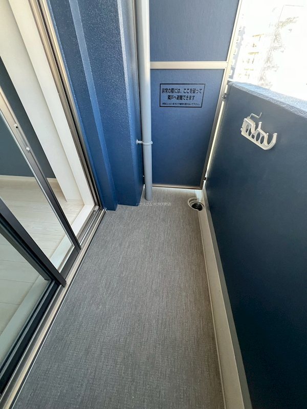 12/24 バルコニー