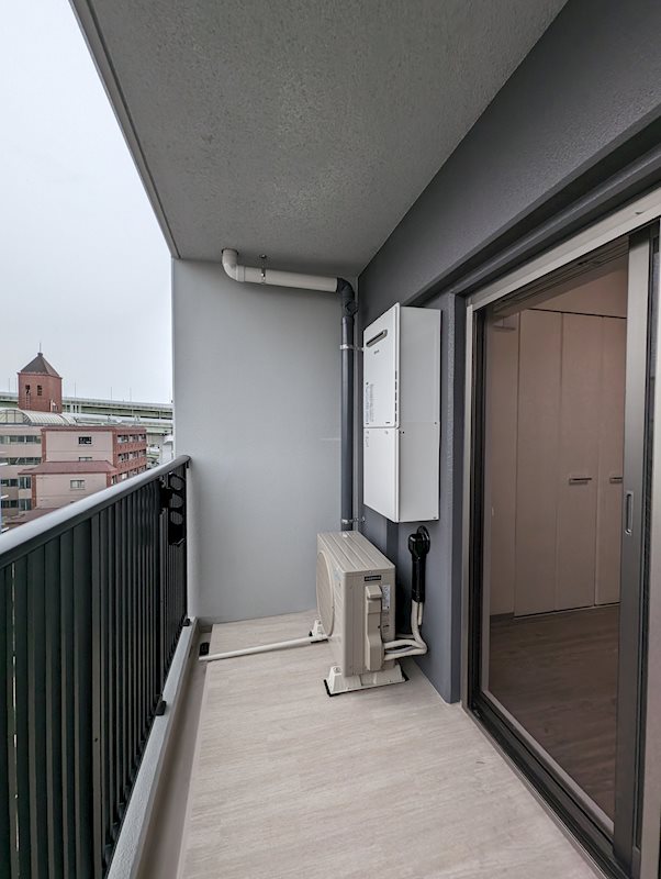 12/22 バルコニー